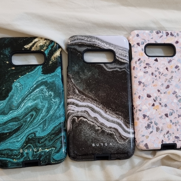 burga Other - Samsung s10e set of 3 phone cases